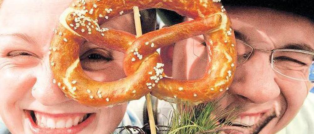 Gute Laune bis zum Schluss. Am letzten Tag wurde noch mal schön gefuttert.