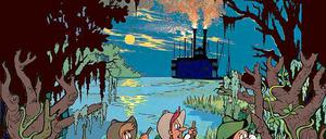 Grenzenlos: Mit den Digedags konnten DDR-Leser überall hinreisen, in diesem Fall in die USA.