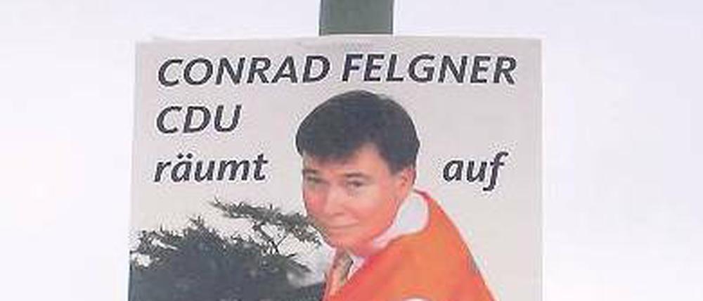 Frühstart. Die Pankower schauen schon jetzt auf Wahlplakate. 