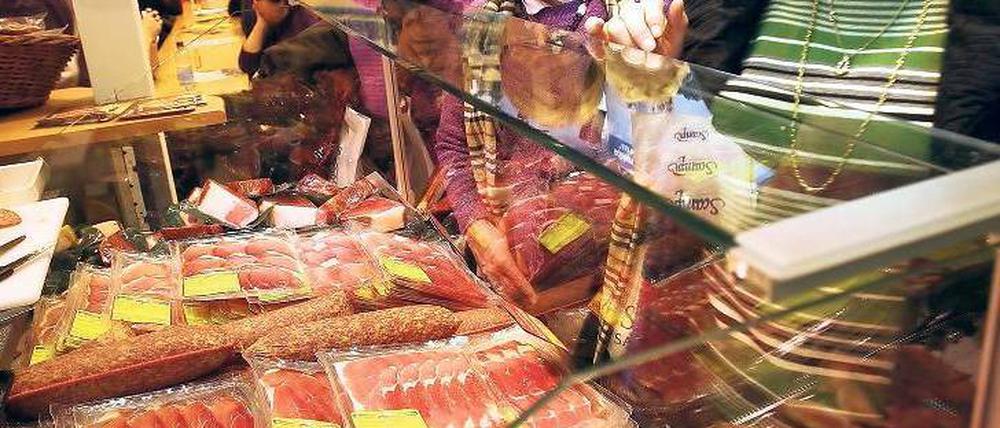 Weniger ist mehr. Seit dem Dioxin-Skandal sinkt der Absatz von Schweinefleisch. 