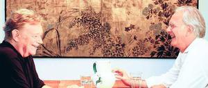 Stockbetten statt Grand Hotel: Gert Voss und Harald Schmidt.