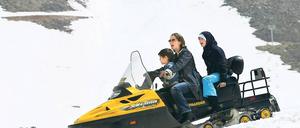 Frauen machen Tempo. Im Skibob ist die Gleichberechtigung schon gut vorangekommen. Foto: AFP