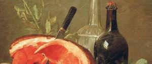 Anne Vallayer-Costers "Stillleben mit Schinken".