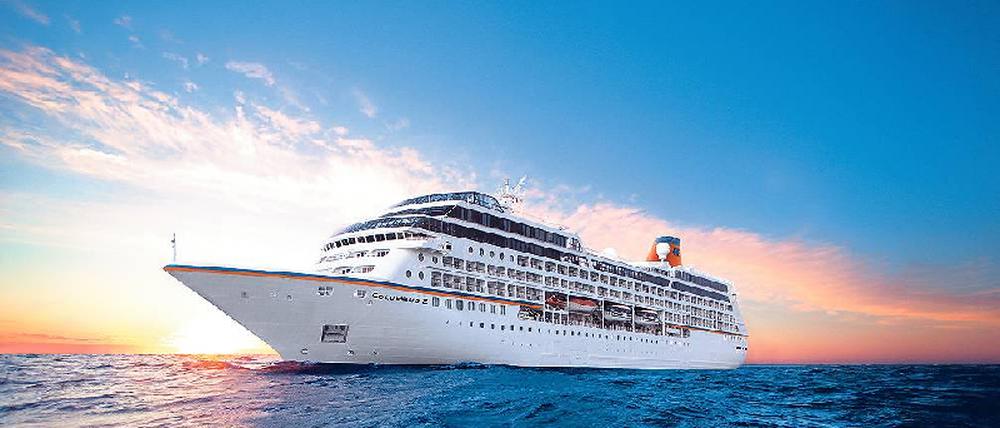 Die „Columbus 2“ stößt im April 2012 zur Hapag-Lloyd-Flotte. Foto: dpa