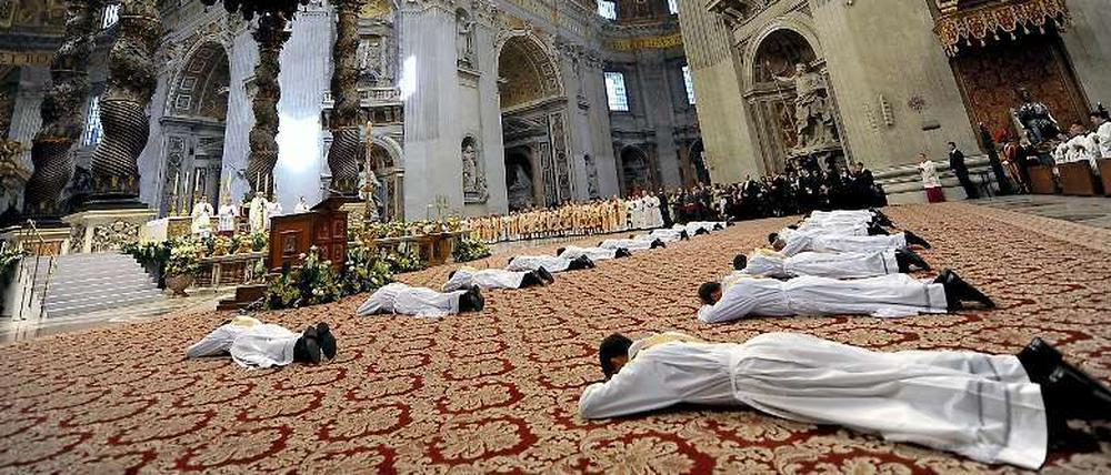Priesterweihe im Petersdom