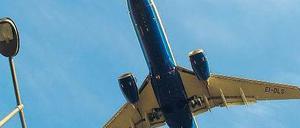 Anflug auf Schönefeld. Ausnahmegenehmigungen sind nicht ausgeschlossen. 