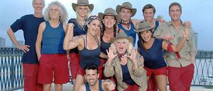 Da strahlen die Kandidaten noch, inzwischen sind sie evakuiert worden.