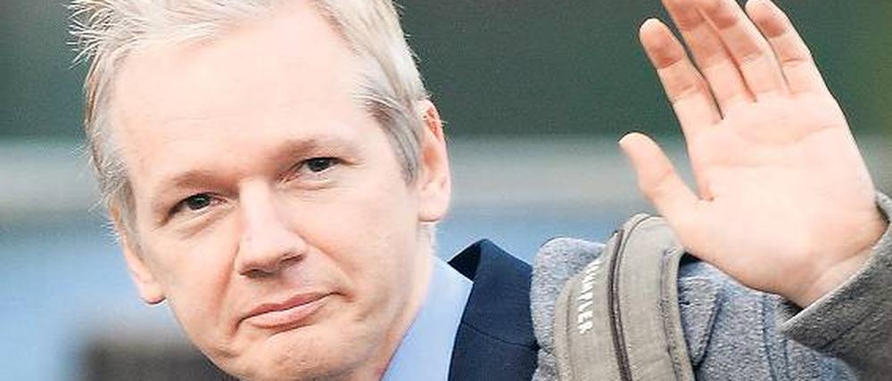 Staatsfeind Nr. eins? So wird Julian Assange zumindest in Teilen Amerikas wahrgenommen. Foto: dpa