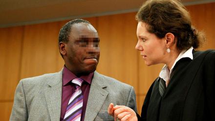 Onesphore R. steht in Frankfurt vor Gericht.