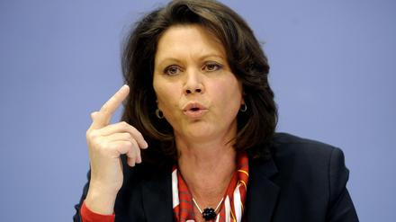 Verbraucherschutzministerin Ilse Aigner.