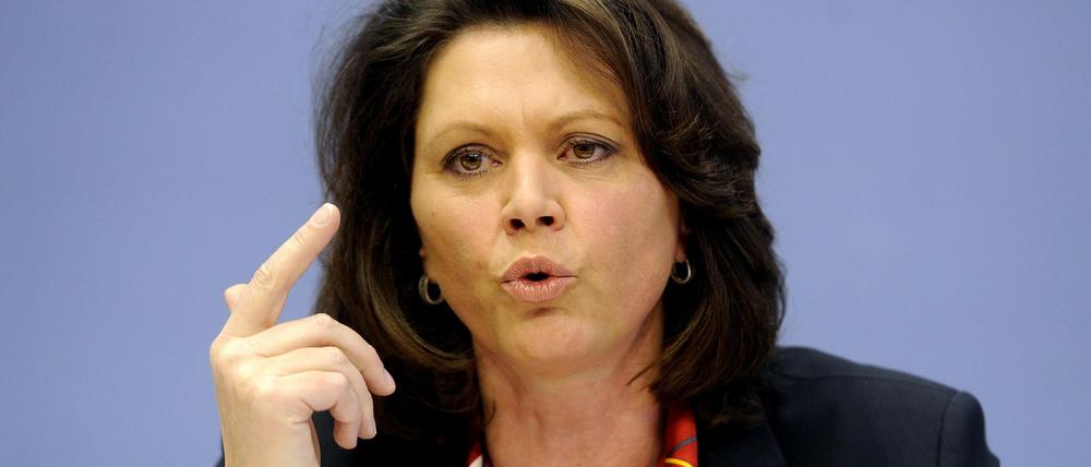 Verbraucherschutzministerin Ilse Aigner.