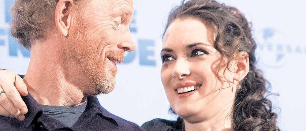 Ron Howard und Winona Ryder.