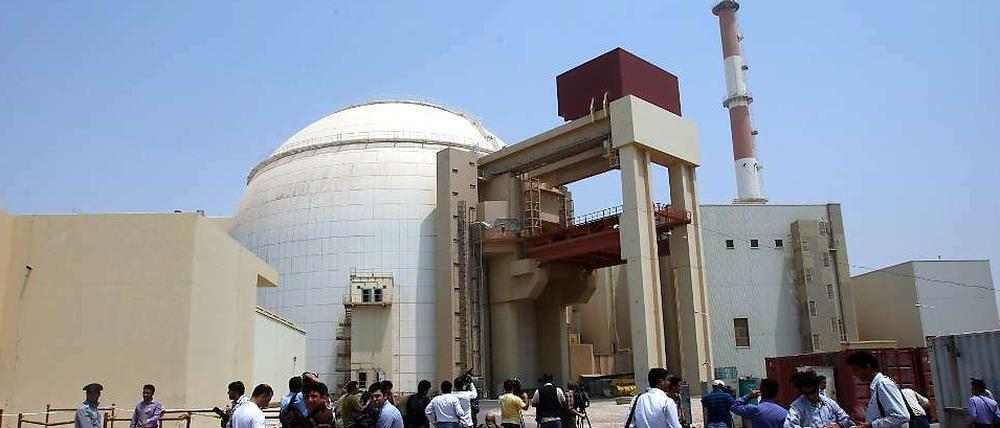 Teil des iranischen Atomprogramms: das AKW Buschehr.