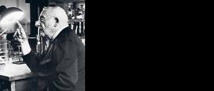 Exzentriker mit Nobelpreis. Otto Heinrich Warburg im Labor (50er Jahre). 