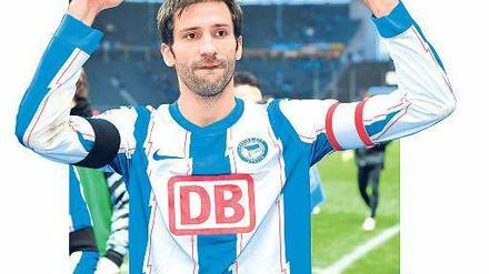 Käpt’n Blaubär. Andre Mijatovic gelang ein starkes Comeback und Hertha nach drei Niederlagen wieder ein Sieg.
