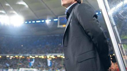 Sieht gut aus. Bruno Labbadia hat offenbar die besten Chancen auf den Trainerjob beim VfB. Zuletzt coachte er den Hamburger SV. Foto: dpa