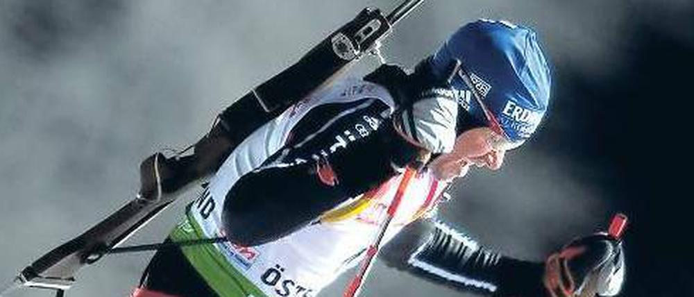 Noch nicht in Form: Biathlet Michael Greis.