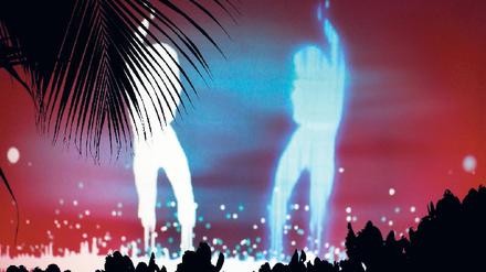 Disco unter Palmen, auch das ist Cluburlaub anno 2010, etwa in der Robinson-Anlage auf dem Gaaf-Alif-Atoll (Malediven). Foto: Tobias Hauser/laif