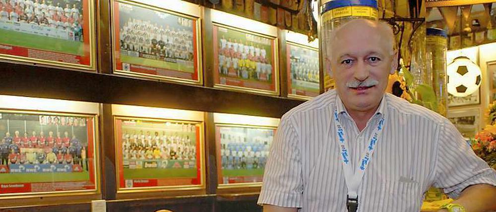 Will weitermachen, auch wenn es Hanne am Zoo nicht mehr gibt: Der Kneipier und frühere Hertha-Profi Hans Weiner.