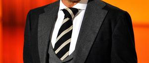 Thomas Gottschalk bei der Aufzeichnung des ZDF-Jahresrückblicks.