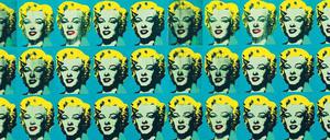 Digital gestreckt. Andy Warhols Serie „25 farbige Marilyns“ (1962) aus dem Museum of Modern Art in Fort Worth/Texas mit fünf Bonusblondinen. 