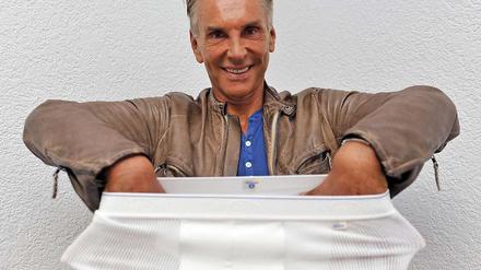 Wolfgang Joop und der dehnbare Feinripp. 