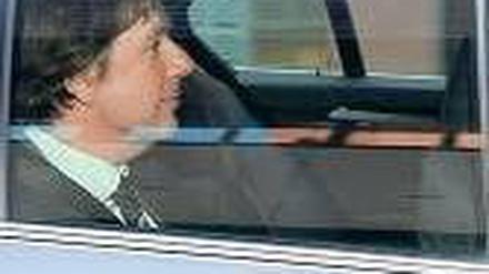 Der Prozess dauert bis März. Kachelmann gestern nach dem Gerichtstermin. 