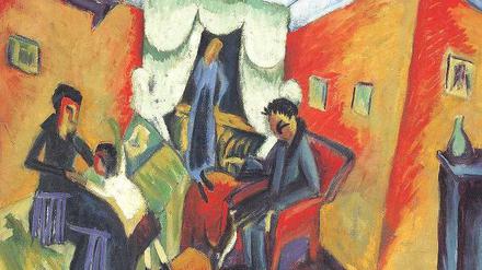 Keimzelle des Wahns. E. L. Kirchners „Interieur“ (1915). 