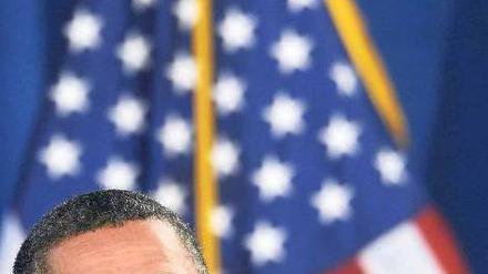Setzt auf Kooperation. US-Präsident Obama hat mit seiner Strategie einer überparteilichen Zusammenarbeit wenig Erfolg. Die Republikaner verweigern sich. Foto: Davis Turner/dpa