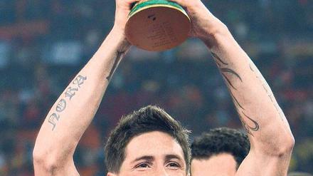 Stolzer Spanier. Doch nun soll Dopingarzt Fuentes das Weltmeisterteam um Fernando Torres belastet haben.