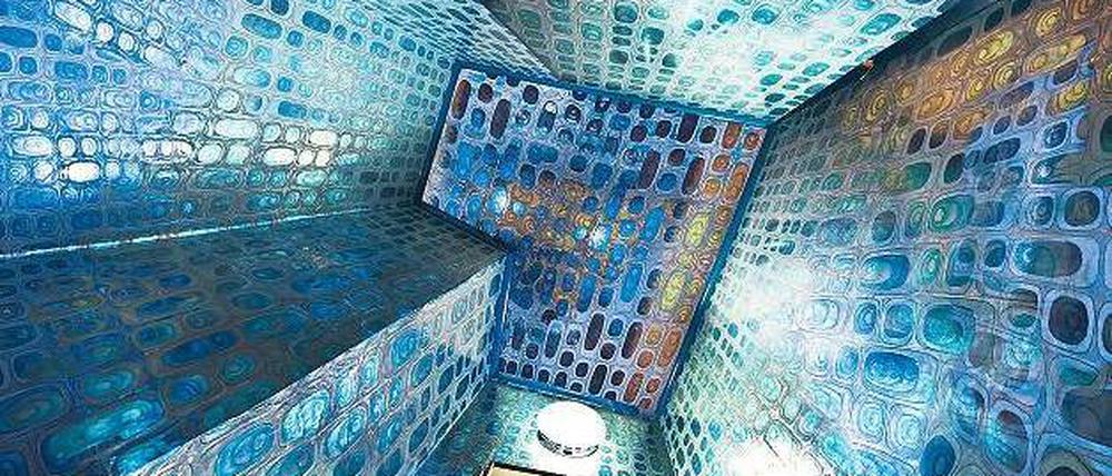 Badezimmer als Kathedrale. „Blue Vault“ von R. Venables (2010). 