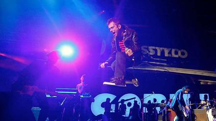 Auf dem Sprung. Damon Albarn ist Erfinder und Hirn der Gorillaz.