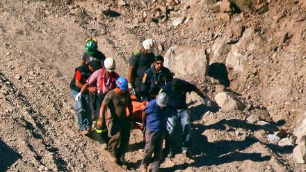 In der Mine kam es zu mehreren Explosionen.