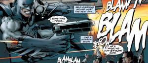 Matschige Farben, nichts zu erzählen. Eine Seite aus Neal Adams aktueller Batman-Serie.