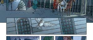 Rasant erzählt: Eine Seite aus dem ersten Band der Reihe.