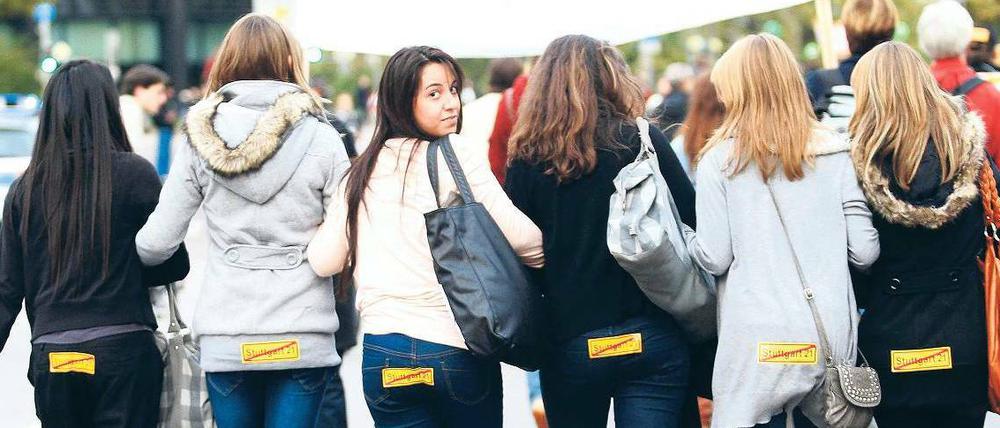 Auch ein Protest. In Stuttgart reißt der Widerstand gegen das Bahnhofsprojekt nicht ab. Vor allem die Grünen profitieren. 