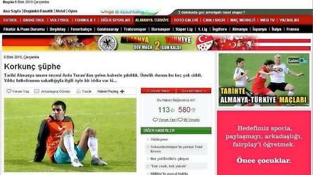 Fürchterlicher Verdacht: Fällt Arda Turan sogar länger aus? "Fanatik" jedenfalls sorgt sich um den Jungstar.