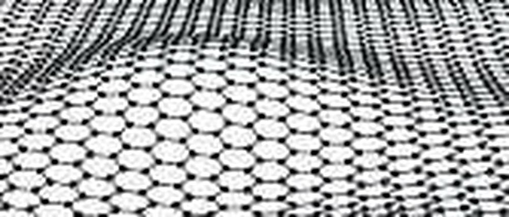 Wunderfolie. Der Physik-Nobelpreis wird für die Erforschung von Graphen – ein Netz aus Kohlenstoffatomen – vergeben.