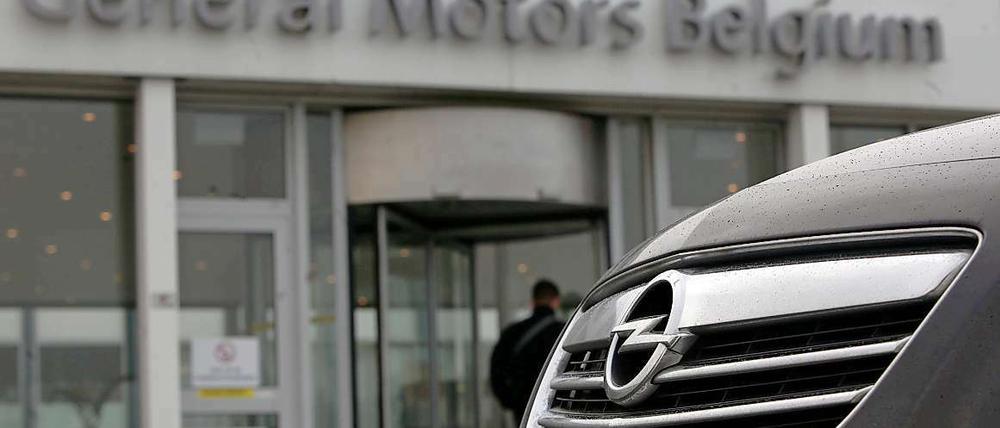 Wird geschlossen: Das Opel-Werk in Antwerpen.