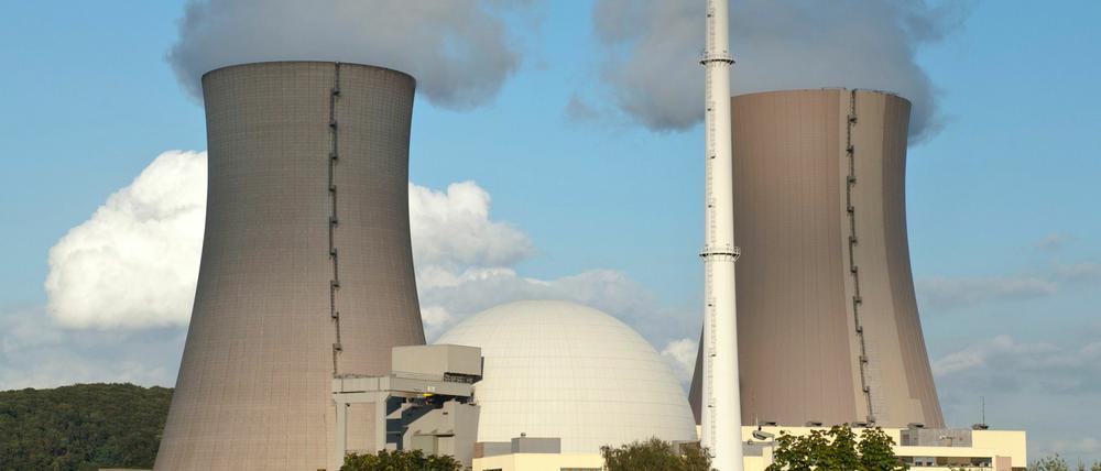 Das Atomkraftwerk Grohnde.