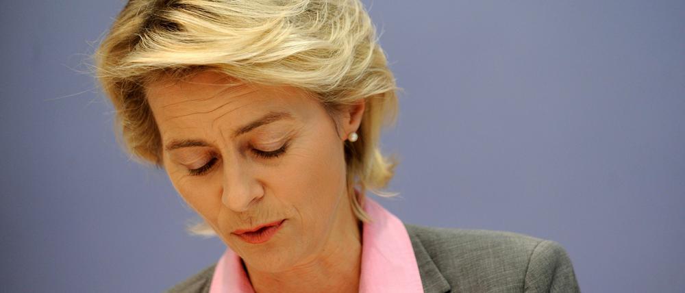 Bundesarbeitsministerin Ursula von der Leyen.