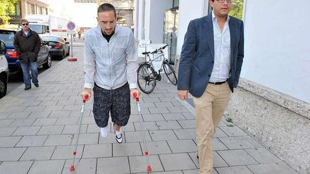 Bayerns Franck Ribéry wird für acht Wochen ausfallen.
