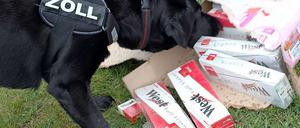 130.000 illegale Zigaretten wurden gestern in Berlin sichergestellt und dem Hauptzollamt übergeben.