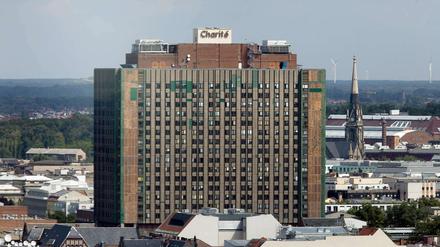 Ein Sanierungsfall: das Charité-Hochhaus.