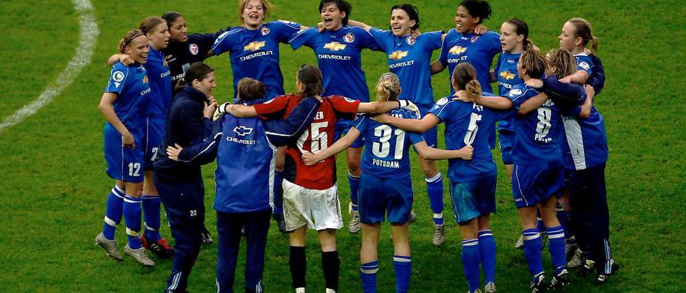 Bei Turbine läuft es rund: Mit 9:0 gegen Aland United sind die Potsdamerinnen in die Champions League gestartet.
