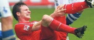 Das Knie schon wieder. Michael Parensen wird Union erneut mehrere Wochen fehlen.