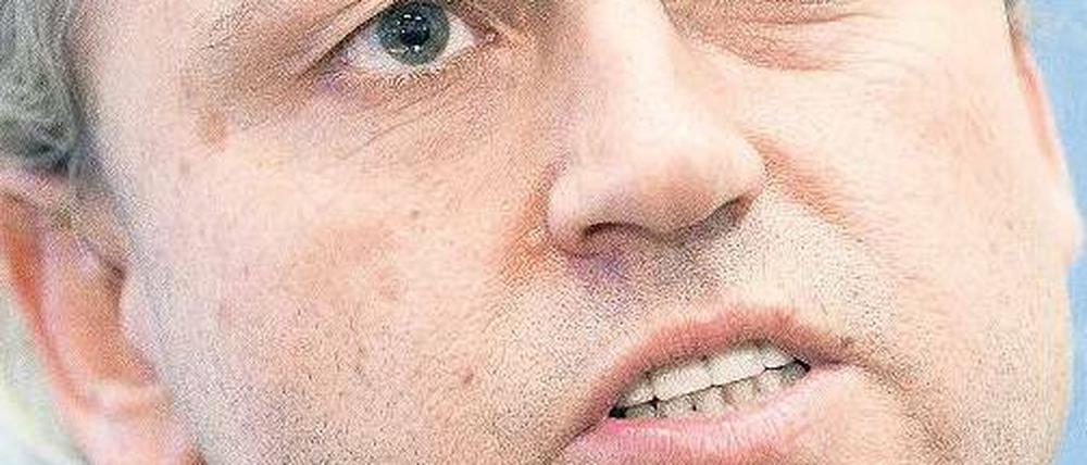 Geert Wilders spricht in Berlin. Der Sicherheitsaufwand dafür ist hoch.