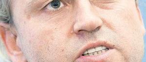 Geert Wilders spricht in Berlin. Der Sicherheitsaufwand dafür ist hoch.