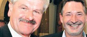 In Konkurrenz vereint. Hans-Jürgen Scharfenberg (links) und Jann Jakobs. 