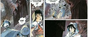 Lovecraft lässt grüßen. Eine Szene aus dem Album.